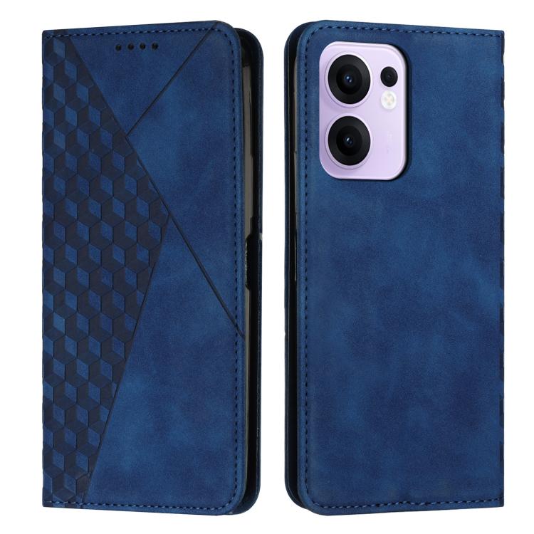 Diamond Splicing Skin Feel Magnetic Leather Phone Case, For OPPO Reno13 Pro Global, For OPPO Reno13 5G Global, For OPPO Reno13 F 5G / 4G, For OPPO A3x