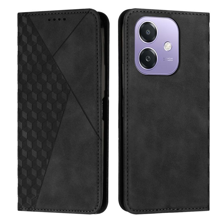 Diamond Splicing Skin Feel Magnetic Leather Phone Case, For OPPO Reno14 Global / Reno14 F 5G, For OPPO A5x 5G Global, For OPPO Reno14 Pro Global, For OPPO A5 Pro 5G Global