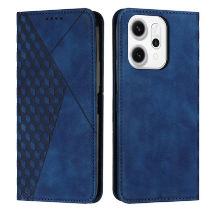 Diamond Splicing Skin Feel Magnetic Leather Phone Case, For OPPO Reno14 Global / Reno14 F 5G, For OPPO A5x 5G Global, For OPPO Reno14 Pro Global, For OPPO A5 Pro 5G Global