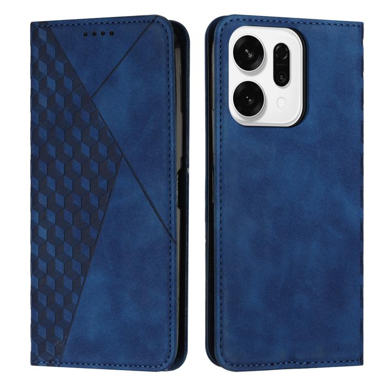 Diamond Splicing Skin Feel Magnetic Leather Phone Case, For OPPO Reno14 Global / Reno14 F 5G, For OPPO A5x 5G Global, For OPPO Reno14 Pro Global, For OPPO A5 Pro 5G Global