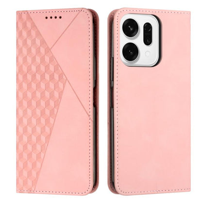 Diamond Splicing Skin Feel Magnetic Leather Phone Case, For OPPO Reno14 Global / Reno14 F 5G, For OPPO A5x 5G Global, For OPPO Reno14 Pro Global, For OPPO A5 Pro 5G Global