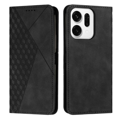 Diamond Splicing Skin Feel Magnetic Leather Phone Case, For OPPO Reno14 Global / Reno14 F 5G, For OPPO A5x 5G Global, For OPPO Reno14 Pro Global, For OPPO A5 Pro 5G Global
