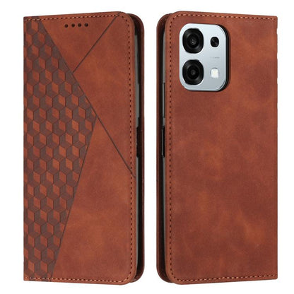 Diamond Splicing Skin Feel Magnetic Leather Phone Case, For OPPO A6x 5G / A6 6G, For OPPO Reno15 Pro 5G Global, For OPPO Reno15 5G Global, For OPPO F31 5G / A6 Pro Global 5G