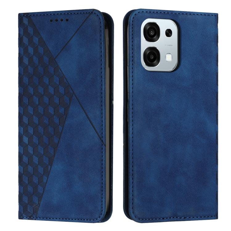 Diamond Splicing Skin Feel Magnetic Leather Phone Case, For OPPO A6x 5G / A6 6G, For OPPO Reno15 Pro 5G Global, For OPPO Reno15 5G Global, For OPPO F31 5G / A6 Pro Global 5G