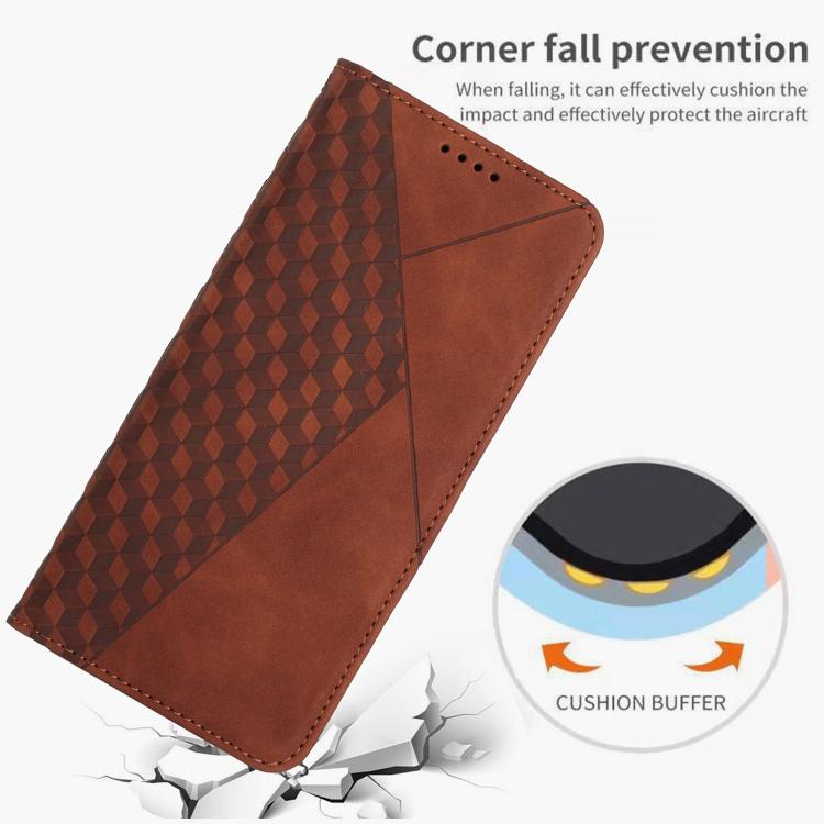 Diamond Splicing Skin Feel Magnetic Leather Phone Case, For OPPO A6x 5G / A6 6G, For OPPO Reno15 Pro 5G Global, For OPPO Reno15 5G Global, For OPPO F31 5G / A6 Pro Global 5G