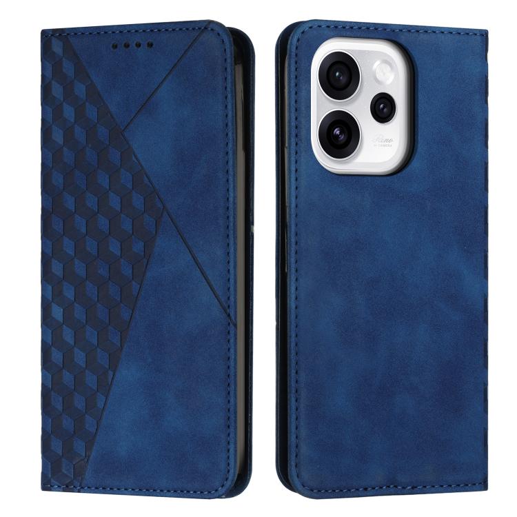 Diamond Splicing Skin Feel Magnetic Leather Phone Case, For OPPO A6x 5G / A6 6G, For OPPO Reno15 Pro 5G Global, For OPPO Reno15 5G Global, For OPPO F31 5G / A6 Pro Global 5G