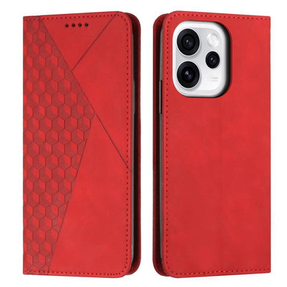 Diamond Splicing Skin Feel Magnetic Leather Phone Case, For OPPO A6x 5G / A6 6G, For OPPO Reno15 Pro 5G Global, For OPPO Reno15 5G Global, For OPPO F31 5G / A6 Pro Global 5G