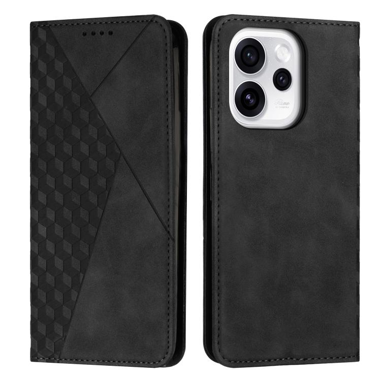 Diamond Splicing Skin Feel Magnetic Leather Phone Case, For OPPO A6x 5G / A6 6G, For OPPO Reno15 Pro 5G Global, For OPPO Reno15 5G Global, For OPPO F31 5G / A6 Pro Global 5G