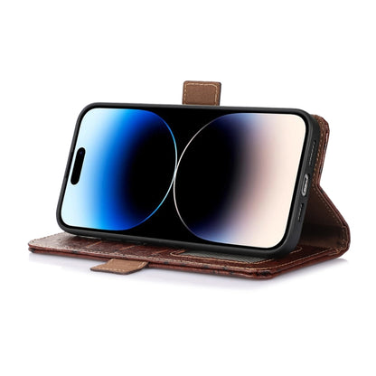 Ostrich Pattern Genuine Leather RFID Phone Case, For OnePlus Nord 3 / Ace 2V
