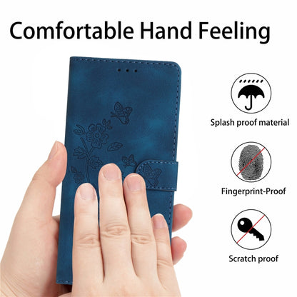 Flower Butterfly Embossing Pattern Leather Phone Case, For Xiaomi Redmi 10, For Xiaomi Mi 11 Lite, For Xiaomi Mi 11 Ultra, For Xiaomi Mi 11 Pro