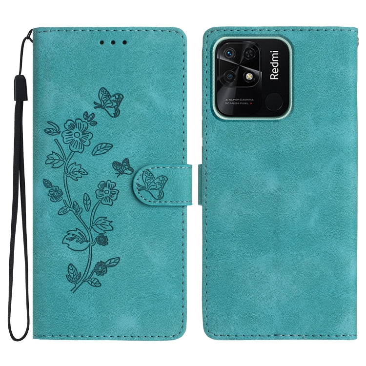 Flower Butterfly Embossing Pattern Leather Phone Case, For Xiaomi Redmi 10C, For Xiaomi Redmi Note 11 4G Global / Note 11S, For Xiaomi Redmi 10 2022, For Xiaomi 11T / 11T Pro