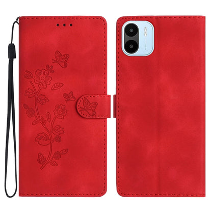 Flower Butterfly Embossing Pattern Leather Phone Case, For Xiaomi 12 Pro, For Xiaomi Redmi A1, For Xiaomi Redmi Note 11 Pro 5G Global, For Xiaomi 12 Lite