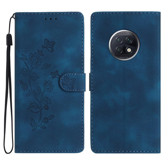 Flower Butterfly Embossing Pattern Leather Phone Case, For Xiaomi Redmi Note 9 5G / Note 9T, For Xiaomi Mi 10T Lite 5G, For Xiaomi Mi 10T 5G / 10T Pro 5G, For Xiaomi Redmi 9A
