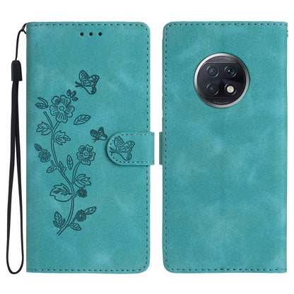 Flower Butterfly Embossing Pattern Leather Phone Case, For Xiaomi Redmi Note 9 5G / Note 9T, For Xiaomi Mi 10T Lite 5G, For Xiaomi Mi 10T 5G / 10T Pro 5G, For Xiaomi Redmi 9A