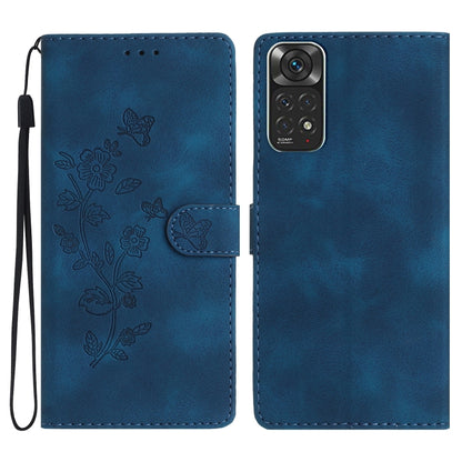 Flower Butterfly Embossing Pattern Leather Phone Case, For Xiaomi Redmi 10C, For Xiaomi Redmi Note 11 4G Global / Note 11S, For Xiaomi Redmi 10 2022, For Xiaomi 11T / 11T Pro