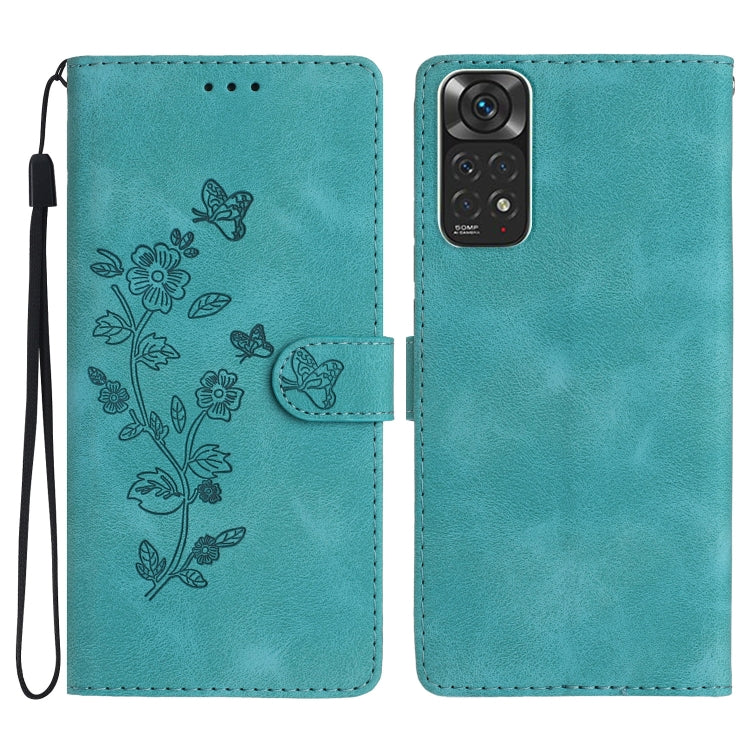 Flower Butterfly Embossing Pattern Leather Phone Case, For Xiaomi Redmi 10C, For Xiaomi Redmi Note 11 4G Global / Note 11S, For Xiaomi Redmi 10 2022, For Xiaomi 11T / 11T Pro