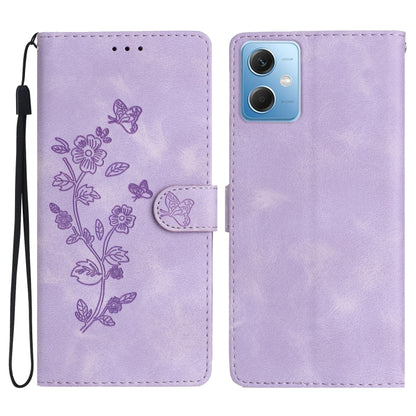 Flower Butterfly Embossing Pattern Leather Phone Case, For Xiaomi Redmi Note 12 5G, For Xiaomi 13 Pro, For Xiaomi 13, For Xiaomi 12T / 12T Pro