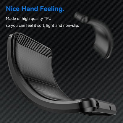 Brushed Texture Carbon Fiber TPU Phone Case, For OnePlus Nord CE3 Lite, For OnePlus Nord 3
