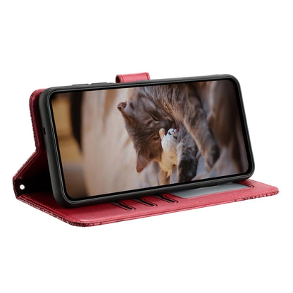Cat Embossing Pattern Leather Phone Case with Lanyard, For Xiaomi Poco M6 Pro 4G, For Xiaomi Poco C65/Poco M6, For Xiaomi Redmi Note 13 Pro 4G, For Xiaomi Redmi Note 13 4G