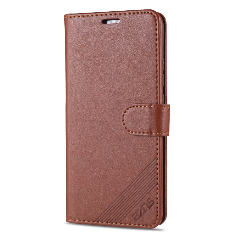 AZNS Sheepskin Texture Horizontal Flip Leather Case with Holder & Card Slots & Wallet, For Vivo Y9s / V17