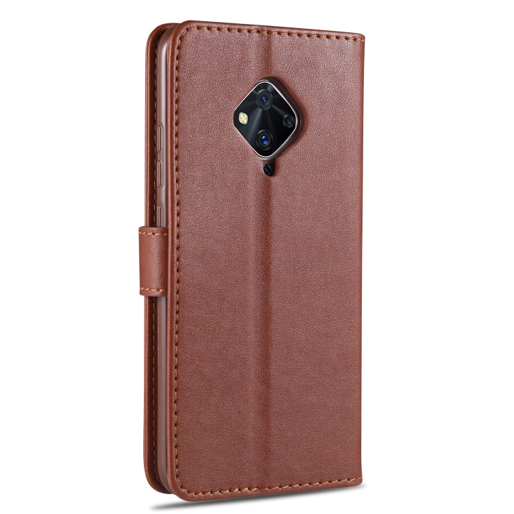 AZNS Sheepskin Texture Horizontal Flip Leather Case with Holder & Card Slots & Wallet, For Vivo Y9s / V17