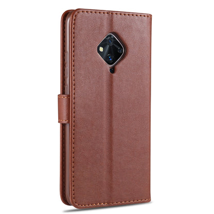 AZNS Sheepskin Texture Horizontal Flip Leather Case with Holder & Card Slots & Wallet, For Vivo Y9s / V17