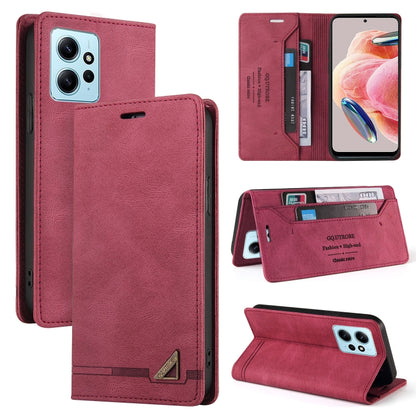 Skin Feel Anti-theft Brush Horizontal Flip Leather Case with Holder, For Xiaomi Poco F5 5G/Redmi Note 12 Turbo 5G, For Xiaomi Poco F5 Pro/Redmi K60/K60 Pro, For Xiaomi Redmi Note 12 Pro 4G Global, For Xiaomi Redmi Note 12 4G Global                     ...