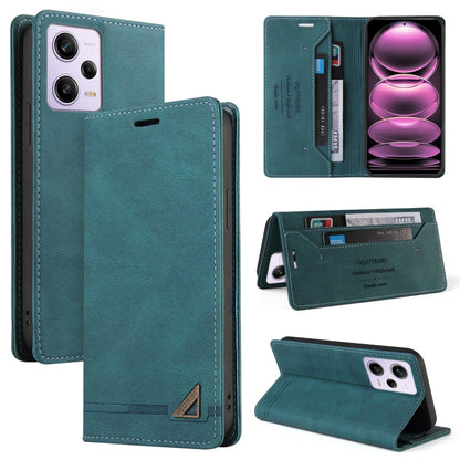 Skin Feel Anti-theft Brush Horizontal Flip Leather Case with Holder, For Xiaomi Poco F5 5G/Redmi Note 12 Turbo 5G, For Xiaomi Poco F5 Pro/Redmi K60/K60 Pro, For Xiaomi Redmi Note 12 Pro 4G Global, For Xiaomi Redmi Note 12 4G Global                     ...