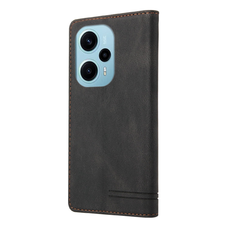 Skin Feel Anti-theft Brush Horizontal Flip Leather Case with Holder, For Xiaomi Poco F5 5G/Redmi Note 12 Turbo 5G, For Xiaomi Poco F5 Pro/Redmi K60/K60 Pro, For Xiaomi Redmi Note 12 Pro 4G Global, For Xiaomi Redmi Note 12 4G Global                     ...