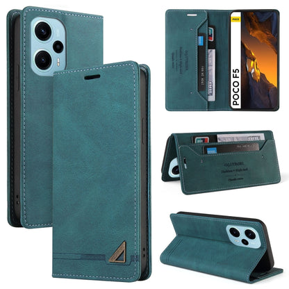 Skin Feel Anti-theft Brush Horizontal Flip Leather Case with Holder, For Xiaomi Poco F5 5G/Redmi Note 12 Turbo 5G, For Xiaomi Poco F5 Pro/Redmi K60/K60 Pro, For Xiaomi Redmi Note 12 Pro 4G Global, For Xiaomi Redmi Note 12 4G Global                     ...