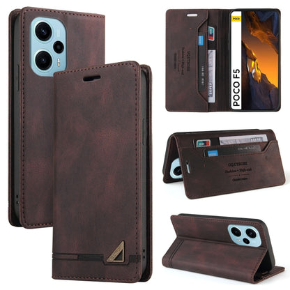 Skin Feel Anti-theft Brush Horizontal Flip Leather Case with Holder, For Xiaomi Poco F5 5G/Redmi Note 12 Turbo 5G, For Xiaomi Poco F5 Pro/Redmi K60/K60 Pro, For Xiaomi Redmi Note 12 Pro 4G Global, For Xiaomi Redmi Note 12 4G Global                     ...