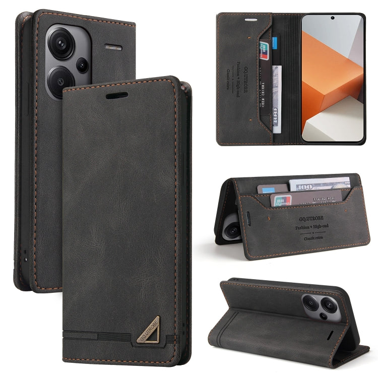 Skin Feel Anti-theft Brush Horizontal Flip Leather Case with Holder, For Xiaomi Redmi Note 13 5G, For Xiaomi Redmi 13C, For Xiaomi Redmi Note 13 Pro+, For Xiaomi Redmi Note 13 Pro 5G, For Xiaomi 13T, For Xiaomi Redmi 12