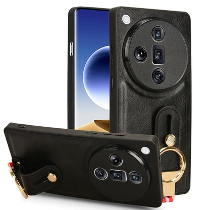 Wristband Leather Back Phone Case, For OPPO Reno12 5G Global, For OPPO Reno11 F / F25 Pro, For OPPO Find X7, For OPPO Reno11 5G Global
