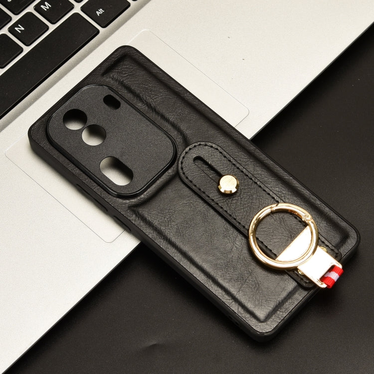 Wristband Leather Back Phone Case, For OPPO Reno11 Pro, For OPPO Find X7 Ultra, For OPPO A79 5G Global / A2, For OPPO K11 5G