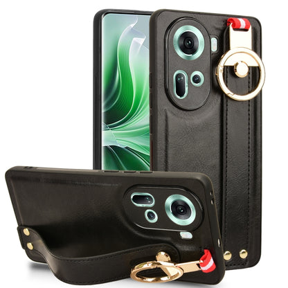 Wristband Leather Back Phone Case, For OPPO Reno12 5G Global, For OPPO Reno11 F / F25 Pro, For OPPO Find X7, For OPPO Reno11 5G Global