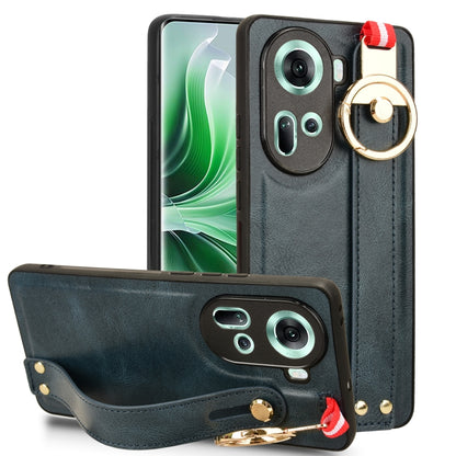 Wristband Leather Back Phone Case, For OPPO Reno12 5G Global, For OPPO Reno11 F / F25 Pro, For OPPO Find X7, For OPPO Reno11 5G Global
