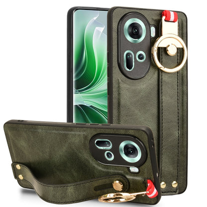 Wristband Leather Back Phone Case, For OPPO Reno12 5G Global, For OPPO Reno11 F / F25 Pro, For OPPO Find X7, For OPPO Reno11 5G Global