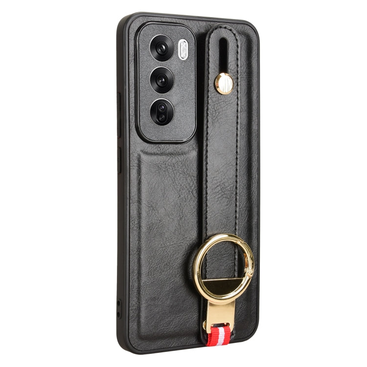 Wristband Leather Back Phone Case, For OPPO Reno12 5G Global, For OPPO Reno11 F / F25 Pro, For OPPO Find X7, For OPPO Reno11 5G Global