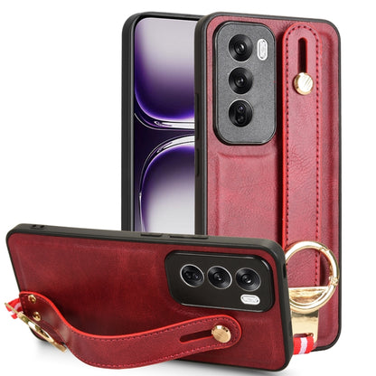 Wristband Leather Back Phone Case, For OPPO Reno12 5G Global, For OPPO Reno11 F / F25 Pro, For OPPO Find X7, For OPPO Reno11 5G Global