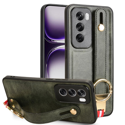 Wristband Leather Back Phone Case, For OPPO Reno12 5G Global, For OPPO Reno11 F / F25 Pro, For OPPO Find X7, For OPPO Reno11 5G Global