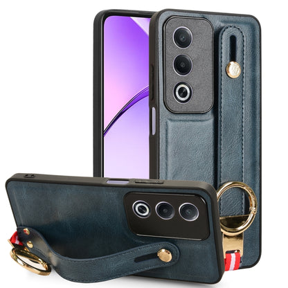 Wristband Leather Back Phone Case, For OPPO Reno12 F 5G, For OPPO A3 Pro India, For OPPO Reno11 PJH110, For OPPO Reno12 Pro 5G Global