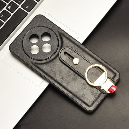 Wristband Leather Back Phone Case, For OPPO Reno12 F 5G, For OPPO A3 Pro India, For OPPO Reno11 PJH110, For OPPO Reno12 Pro 5G Global