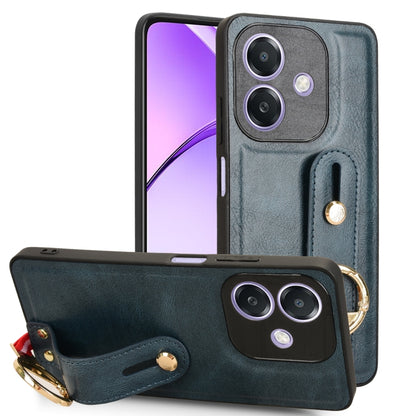 Wristband Leather Back Phone Case, For OPPO Reno13 F 5G, For OPPO Find X8, For OPPO K12x 5G / A3 Pro Global, For OPPO A3x 5G