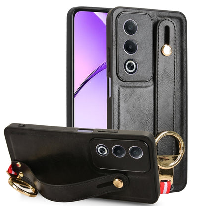 Wristband Leather Back Phone Case, For OPPO Reno13 F 5G, For OPPO Find X8, For OPPO K12x 5G / A3 Pro Global, For OPPO A3x 5G