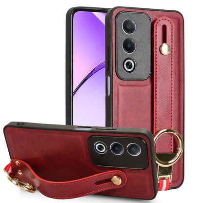 Wristband Leather Back Phone Case, For OPPO Reno13 F 5G, For OPPO Find X8, For OPPO K12x 5G / A3 Pro Global, For OPPO A3x 5G