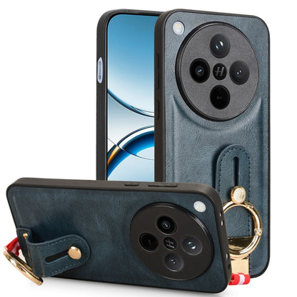 Wristband Leather Back Phone Case, For OPPO Reno13 F 5G, For OPPO Find X8, For OPPO K12x 5G / A3 Pro Global, For OPPO A3x 5G