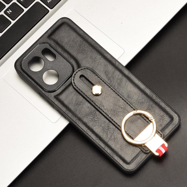 Wristband Leather Back Phone Case, For OPPO Reno13 F 5G, For OPPO Find X8, For OPPO K12x 5G / A3 Pro Global, For OPPO A3x 5G