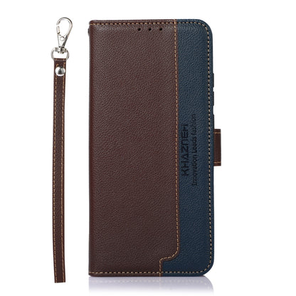 KHAZNEH Litchi Texture Leather RFID Phone Case, For OnePlus 12, For OnePlus Ace 2 Pro, For OnePlus Nord 3 / Ace 2V