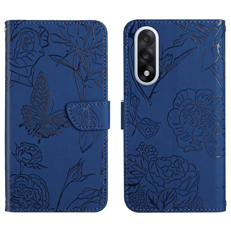 Skin Feel Butterfly Peony Embossed Leather Phone Case, For OnePlus Nord 6 5G, For OnePlus 15R, For OnePlus 15 5G, For OnePlus Nord 5 5G / Ace 5 Ultra