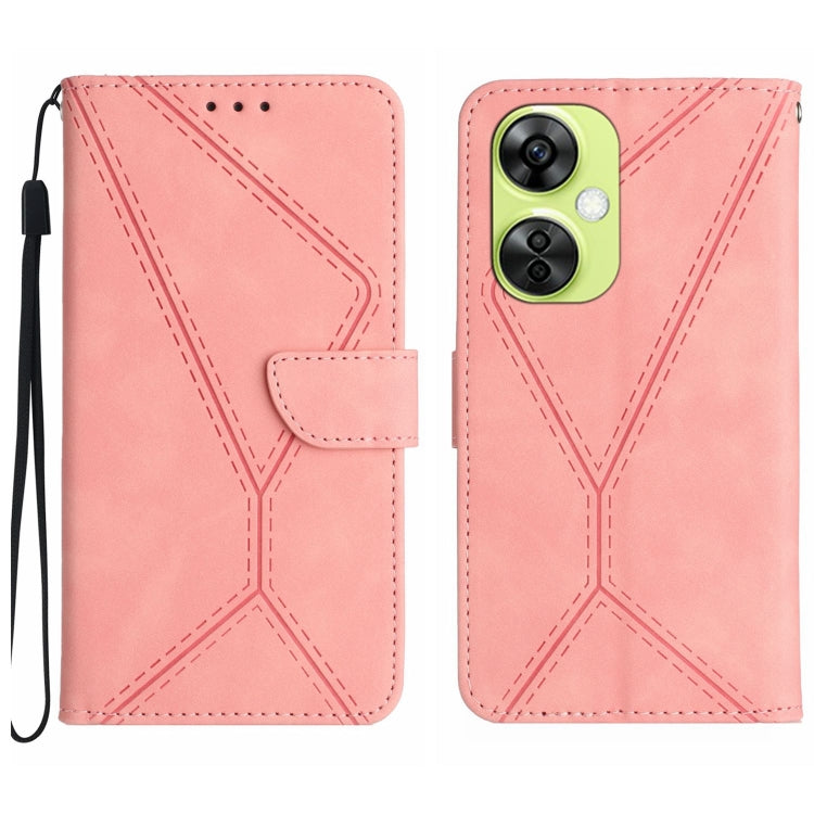 Stitching Embossed Leather Phone Case, For OnePlus Nord 6 5G, For OnePlus Nord CE 3 Lite, For OnePlus 15R, For OnePlus 15 5G